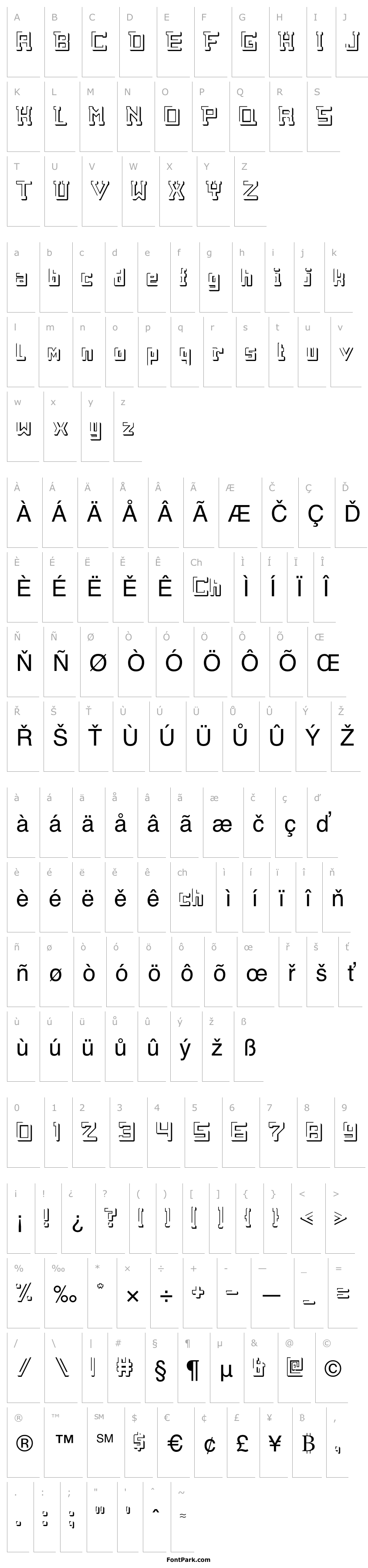 Overview white space Regular