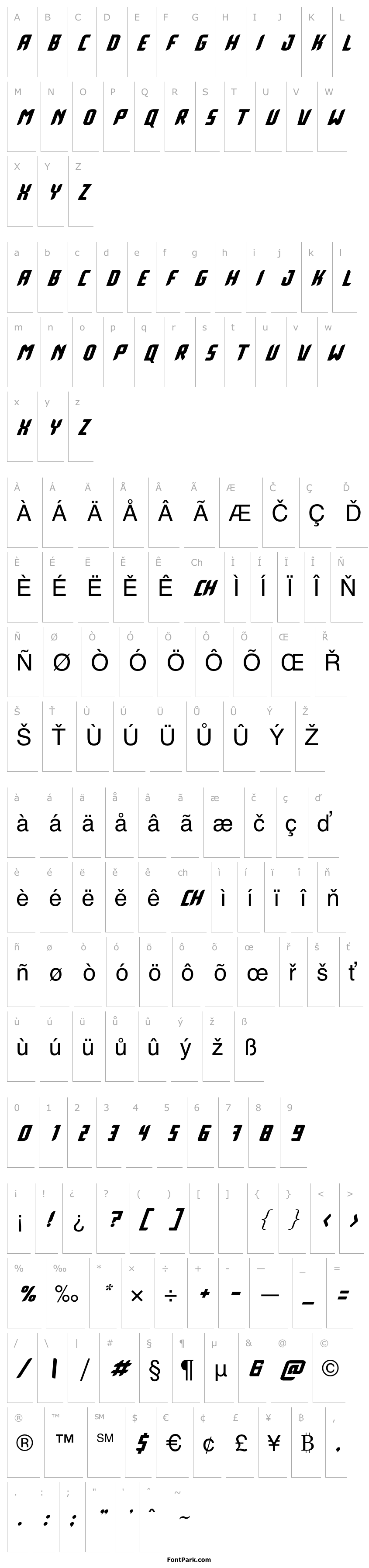 Overview White Systemattic Duo Italic