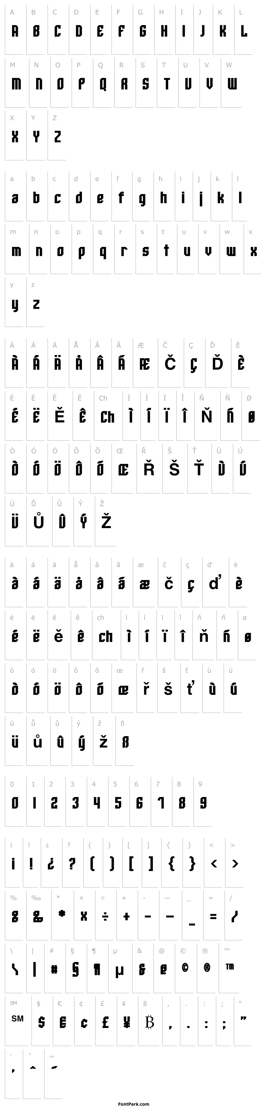 Overview Whitestone Bold