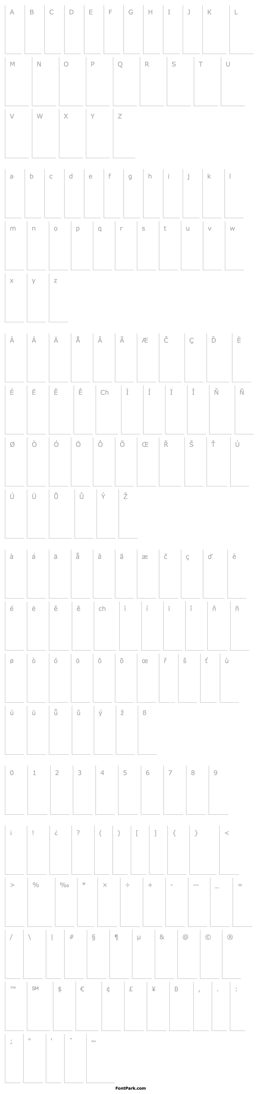 Přehled WhitneyNumeric-BookItalic