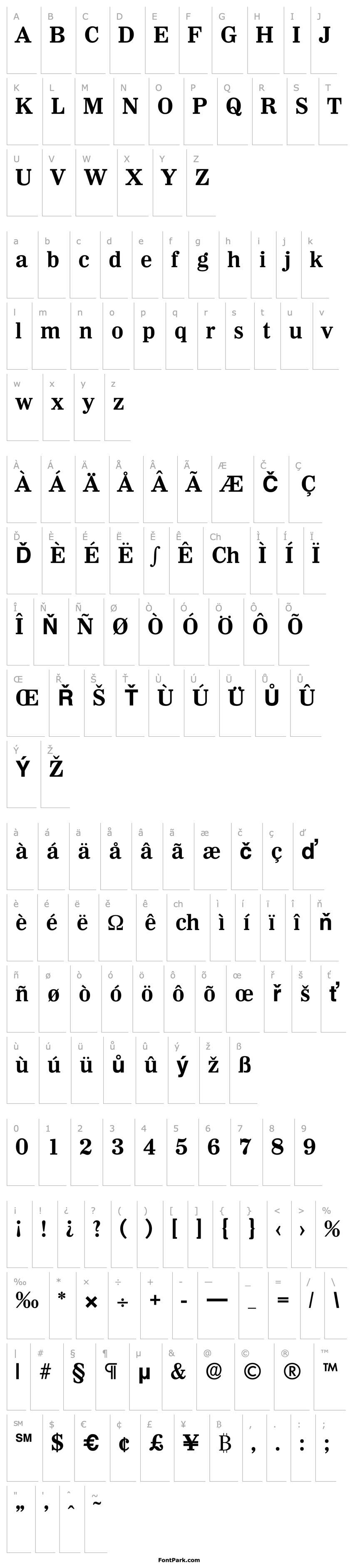 Přehled Wichita-Serial-Bold