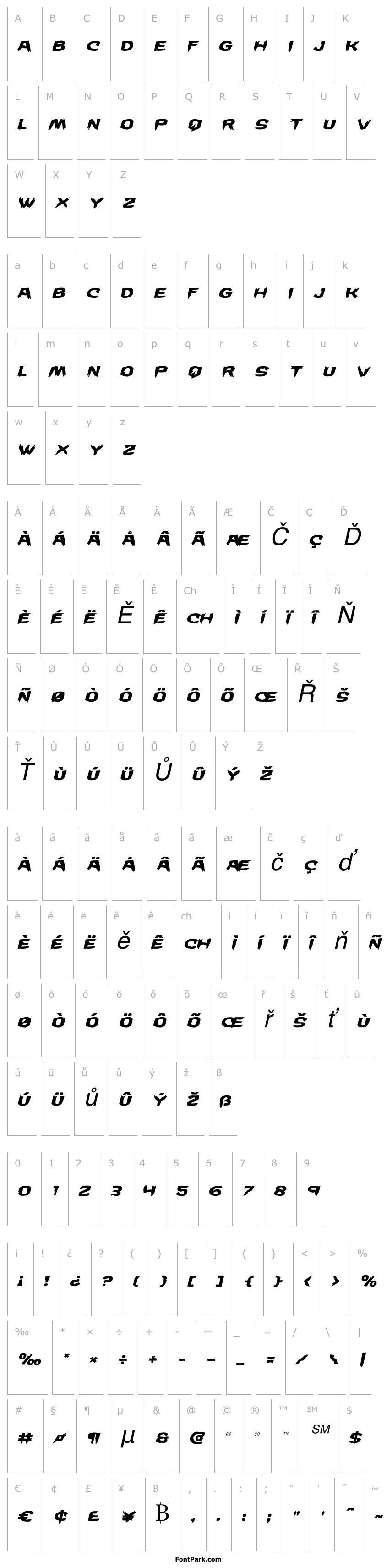 Overview Wicker Man Expanded Italic