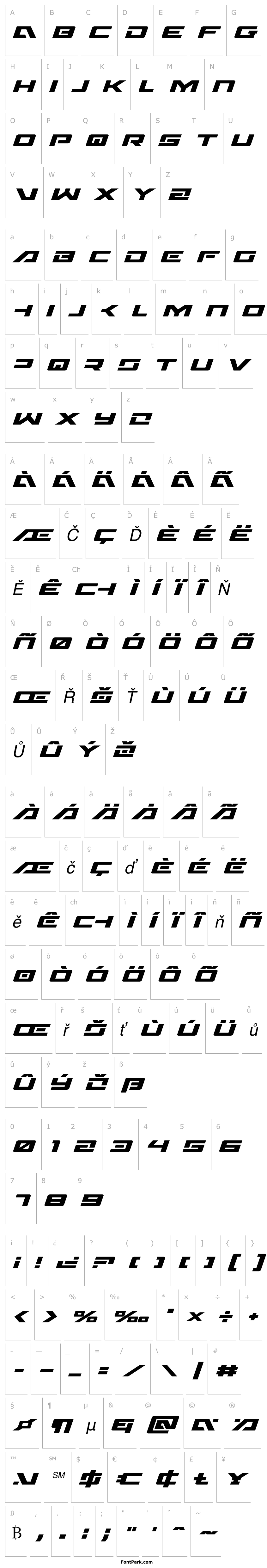 Overview Wildcard Expanded Italic