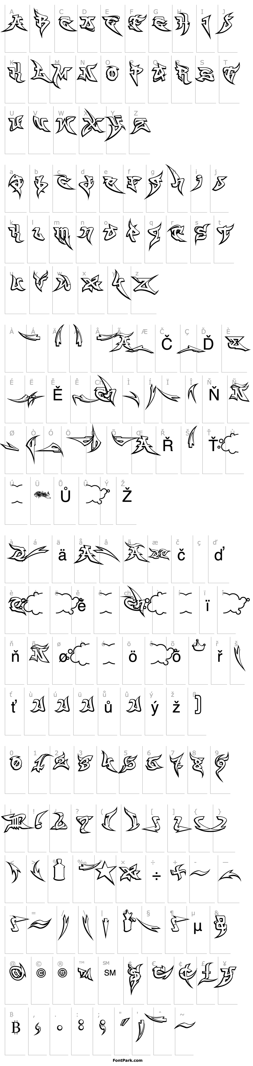 Přehled WildStyle-Outline