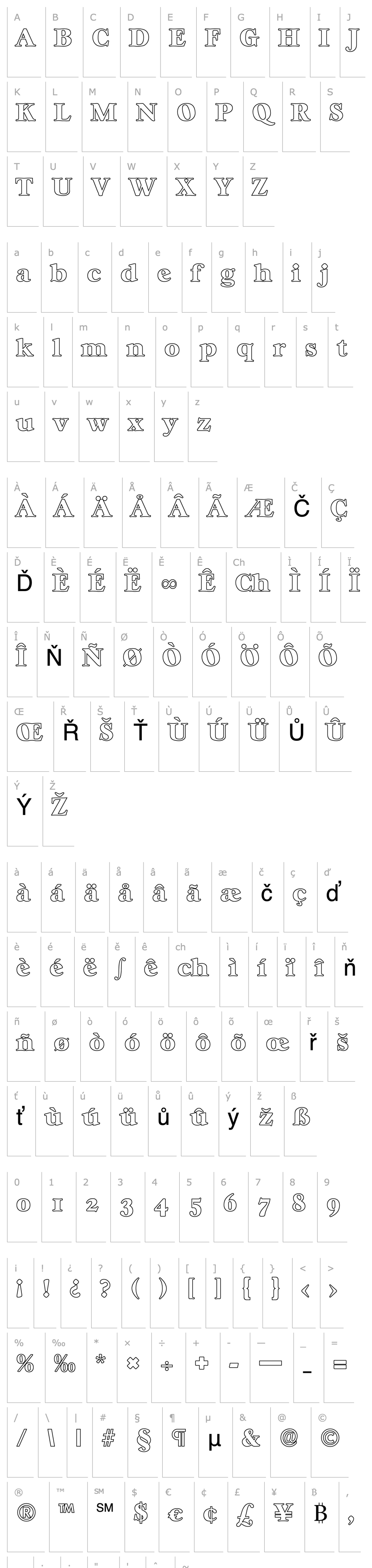 Overview WilliamBeckerOutline-Heavy-Regular