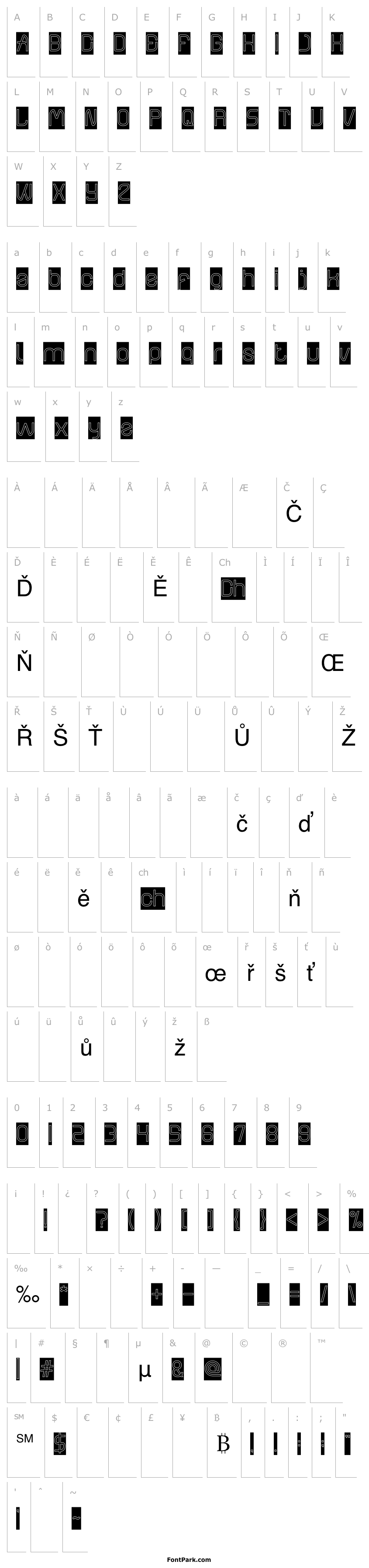 Overview WINDOWS OBJECT-Hollow-Inverse