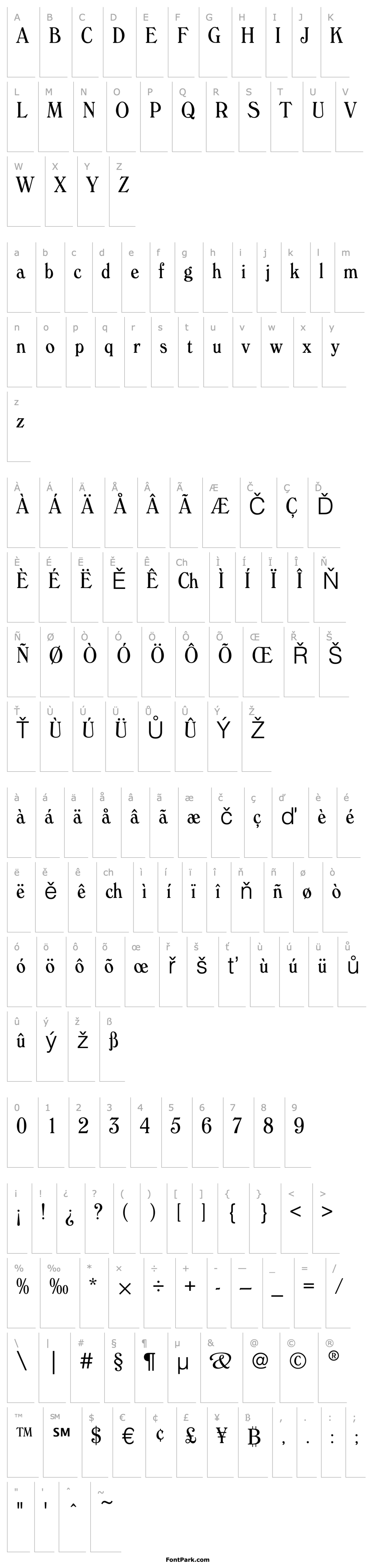 Overview WindsorEF-LightCondensed