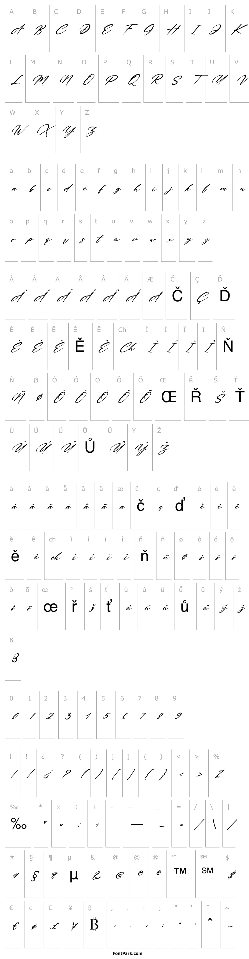 Overview Winne Vinne Italic