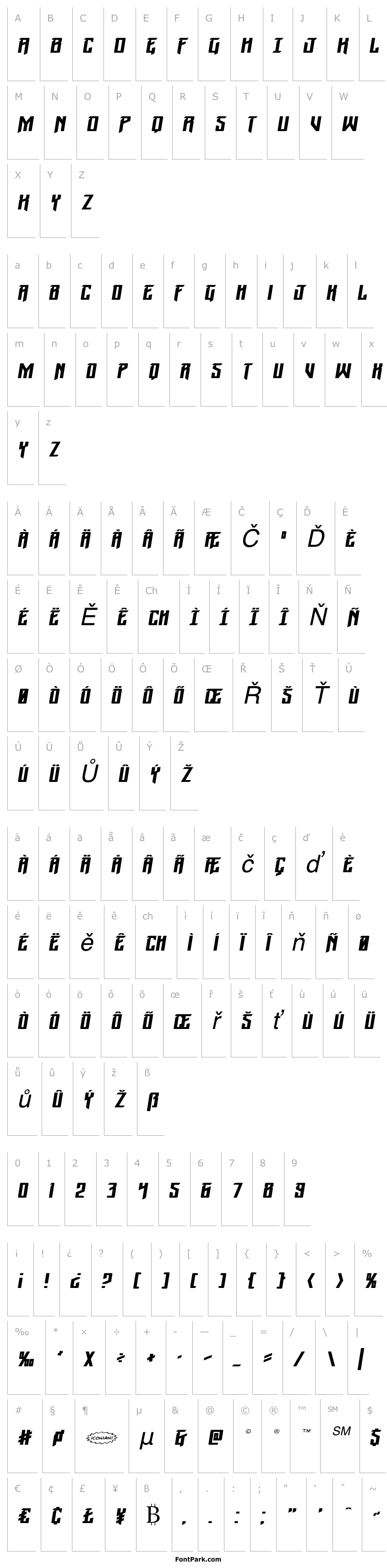 Přehled Winter Solstice Expanded Italic