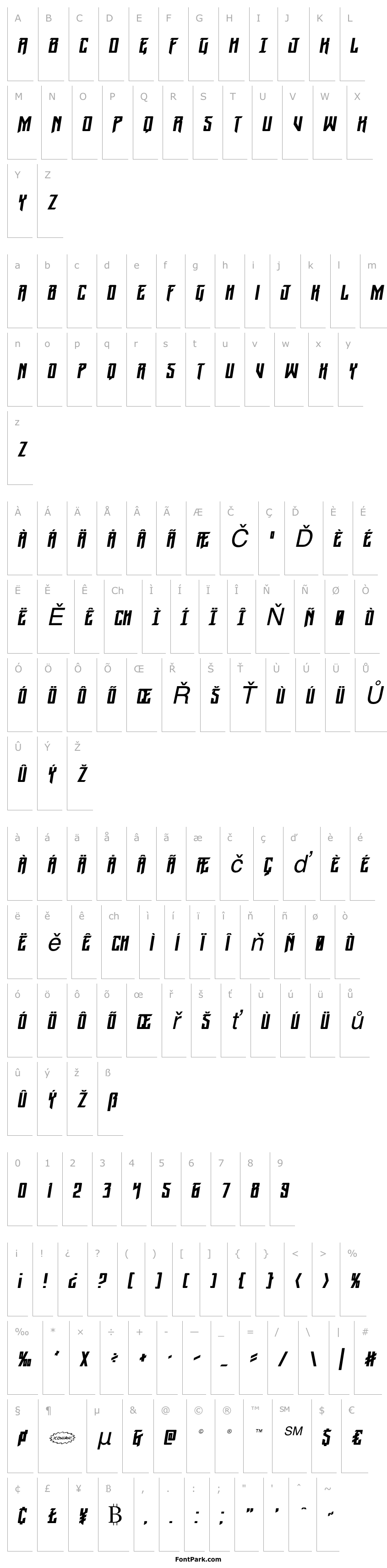 Overview Winter Solstice Italic