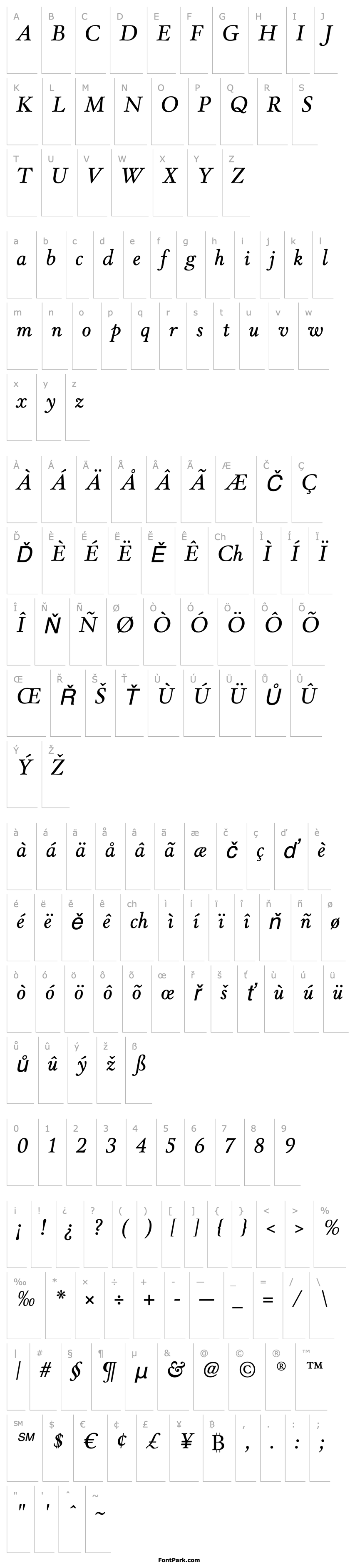 Overview Winthorpe Rg Italic