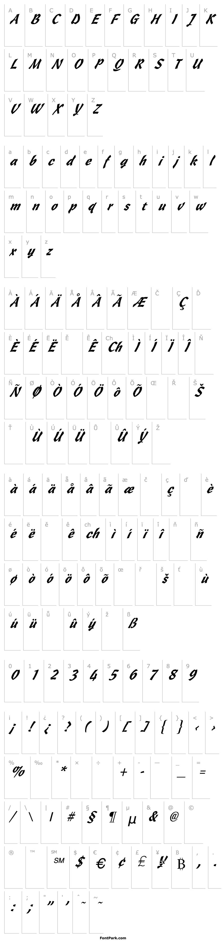 Overview Wizzard Italic