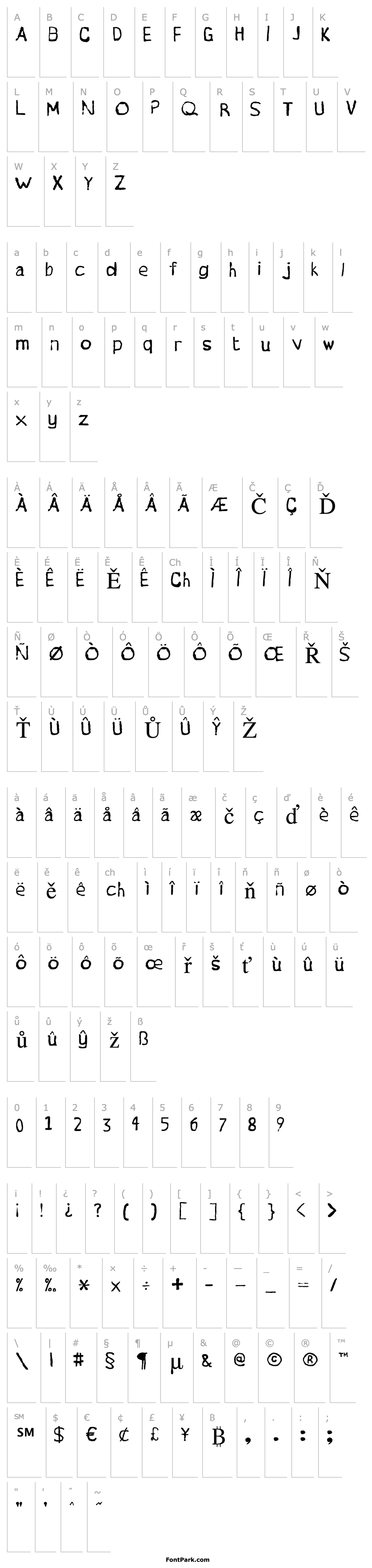 Overview Wonky Typewriter