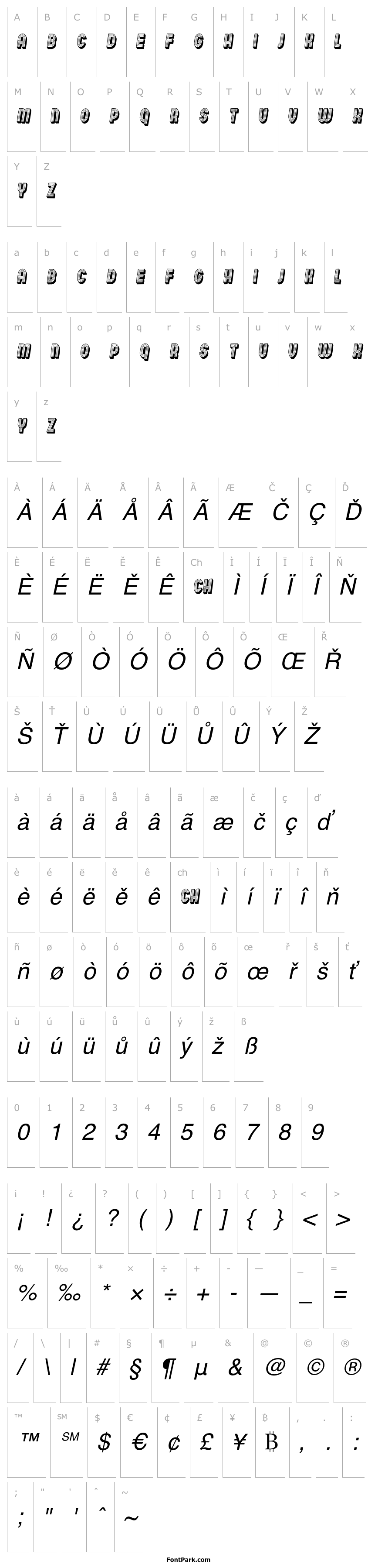 Overview Wooden Planks BoldItalic