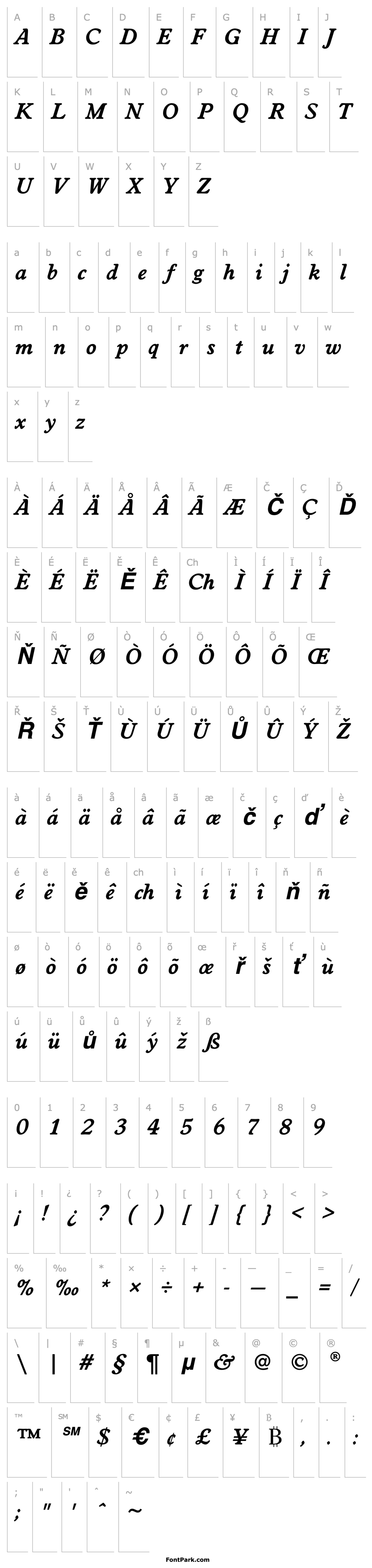 Overview WorchesterEF-DemiBoldItalic