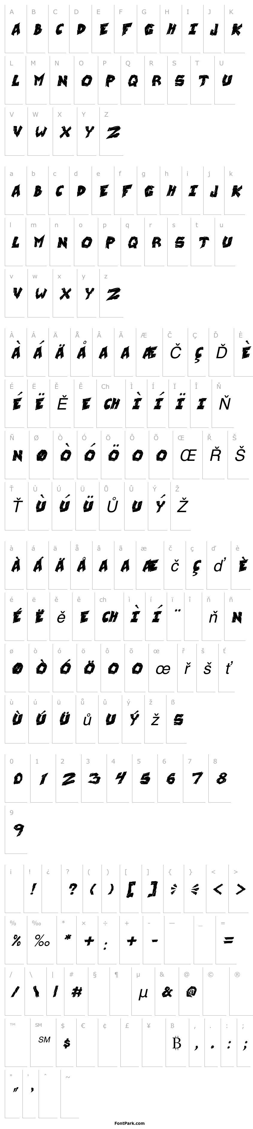 Overview wrecking krew Italic