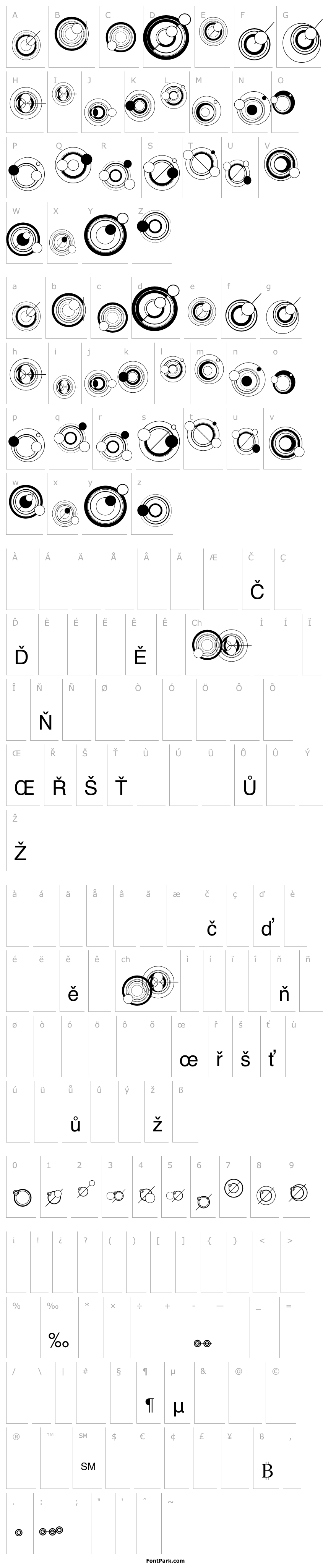 Přehled WS Simple Gallifreyan