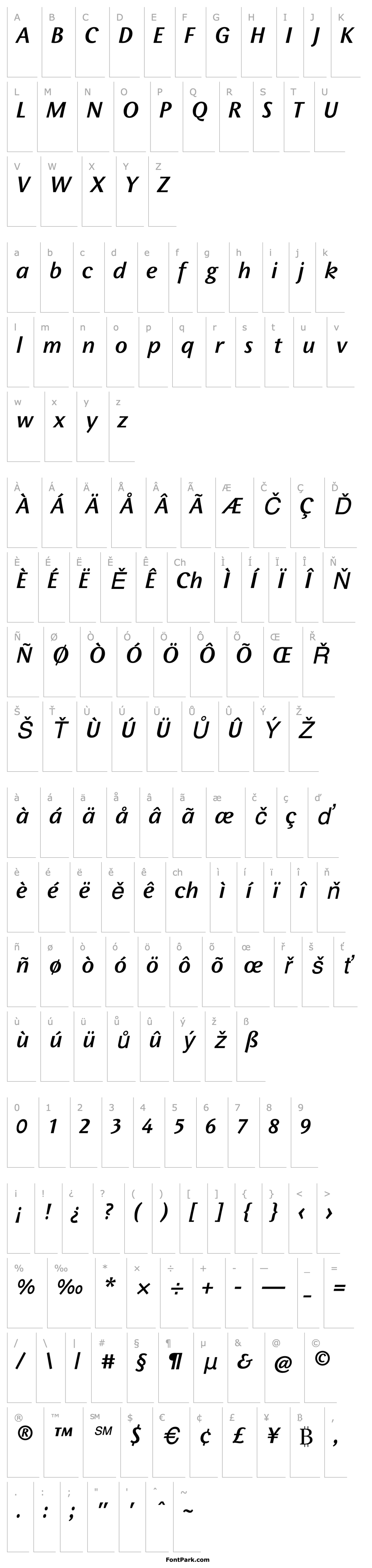 Overview Wunderlich-MediumItalic