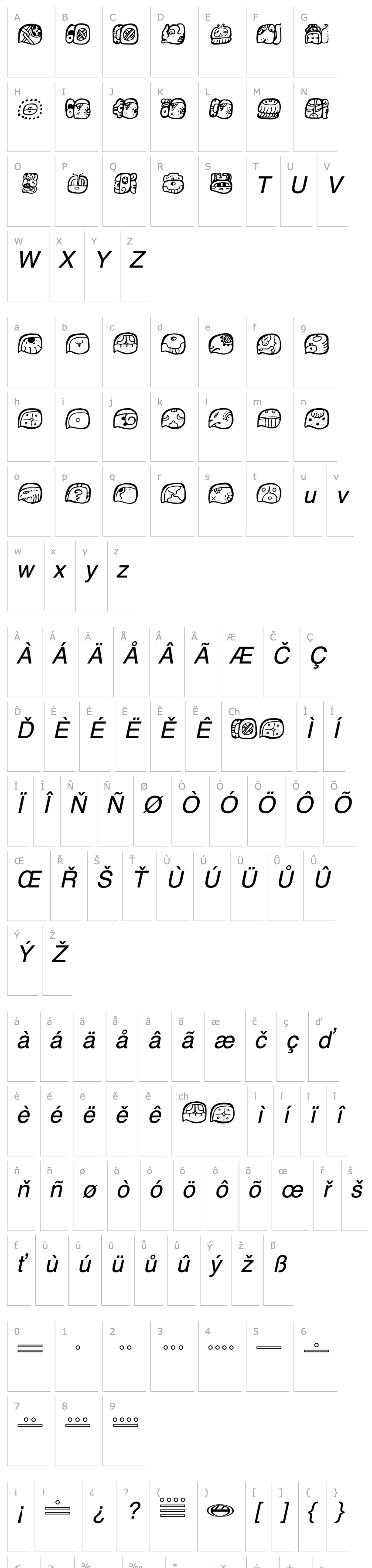 Overview Wuuj Italic