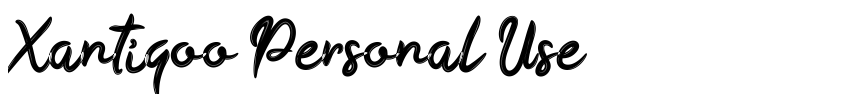 Preview Xantiqoo Personal Use