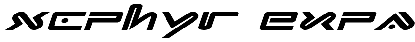 Preview Xephyr Expanded Italic