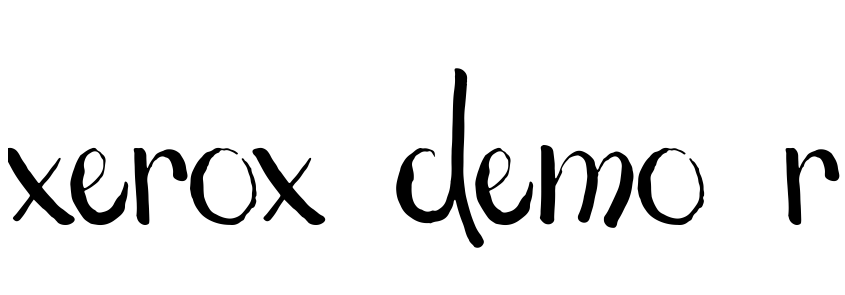 Preview xerox demo regular