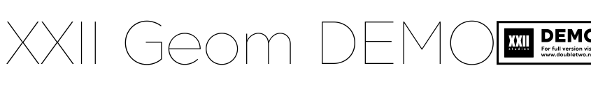 Preview XXII Geom DEMO Thin