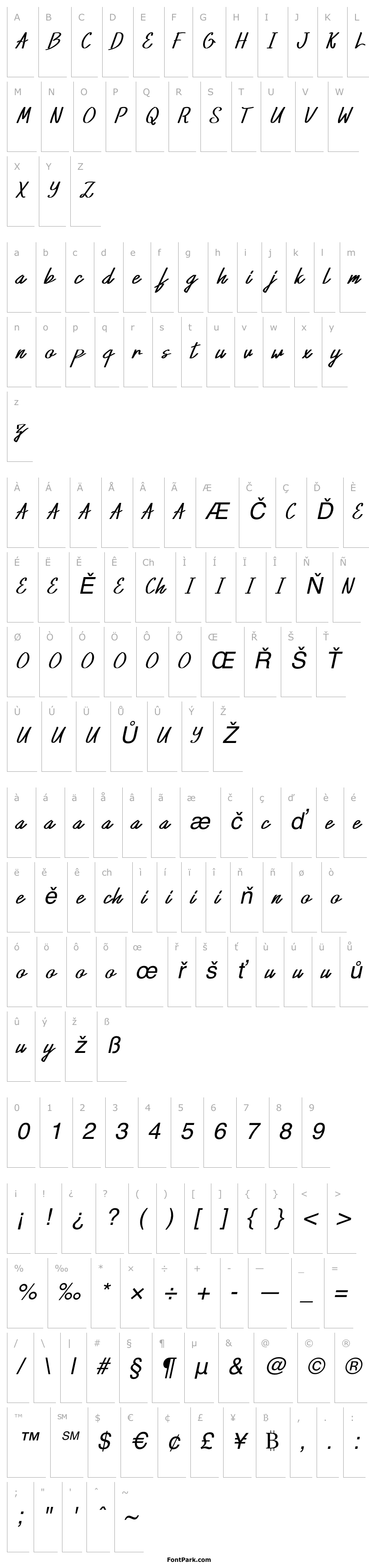 Přehled Xabiya Demo Italic