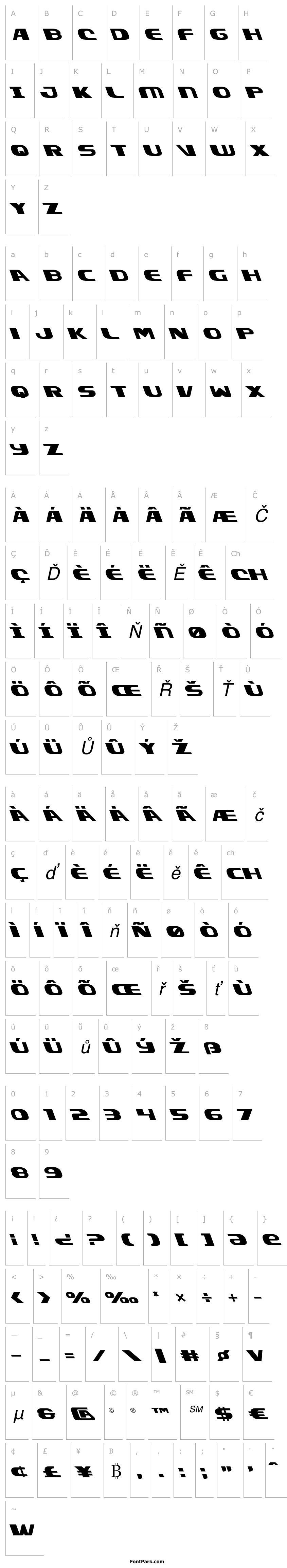 Přehled Xcelsion Leftalic Italic