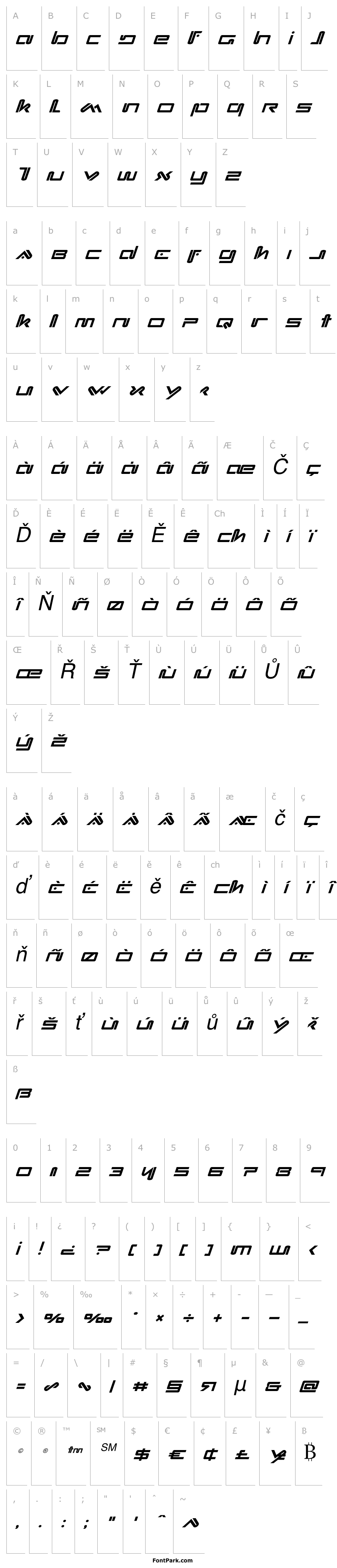 Overview Xephyr Italic
