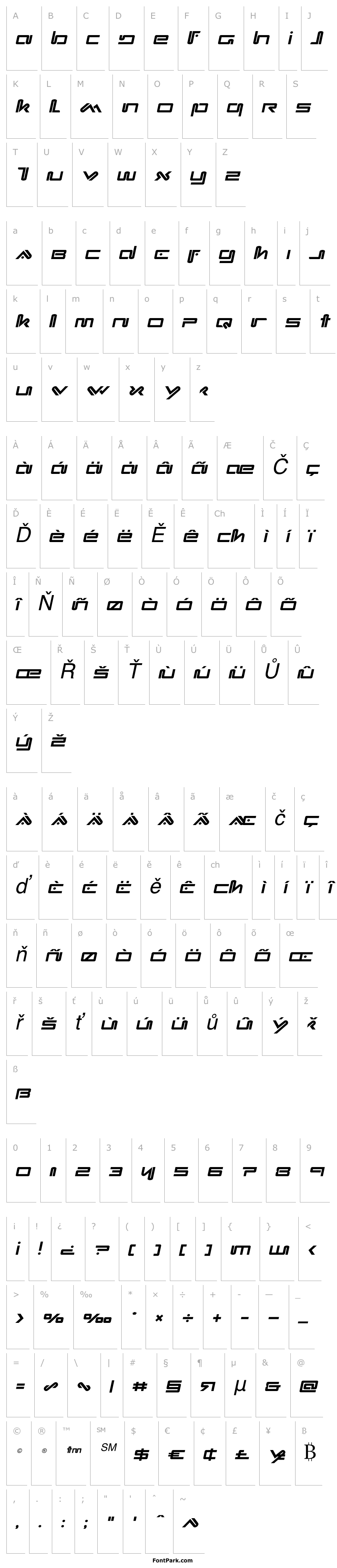 Přehled Xephyr Semi-Italic