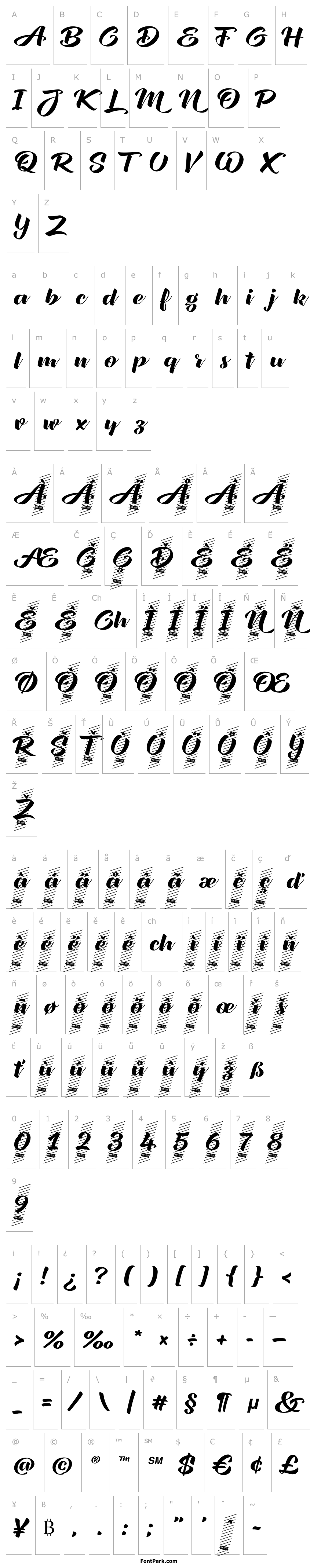 Přehled XXII CoolScript - DEMO SemiBold