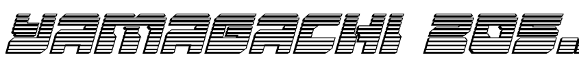 Preview Yamagachi 2050 Chrome Italic
