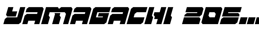 Preview Yamagachi 2050 Italic