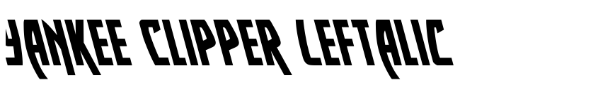Preview Yankee Clipper Leftalic