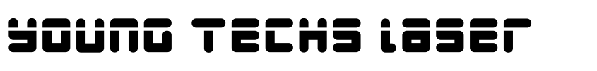 Font Young Techs Laser by Daniel Zadorozny