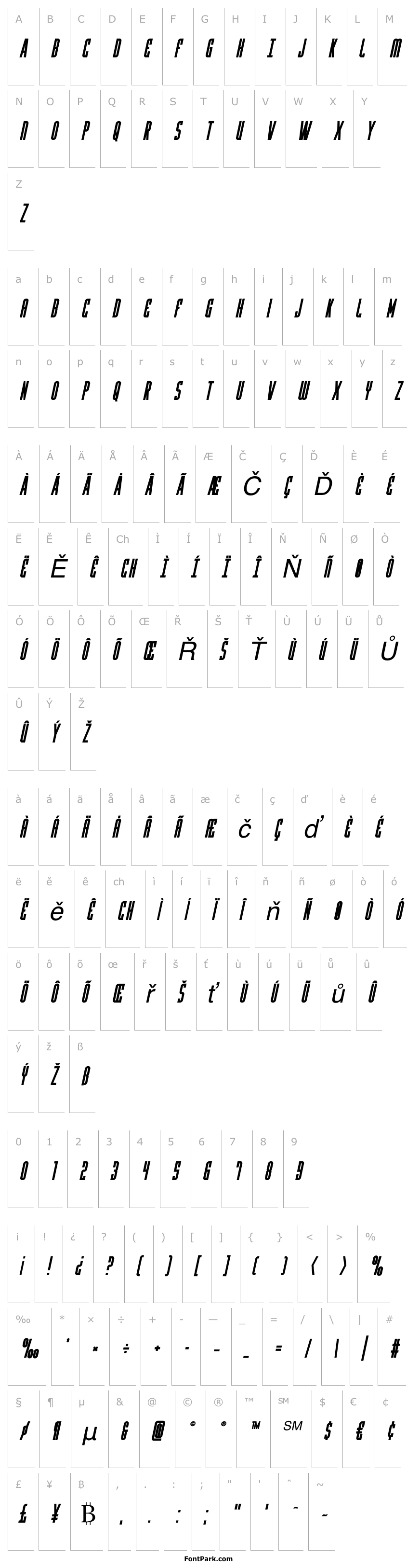 Overview Y-Files Bold Italic