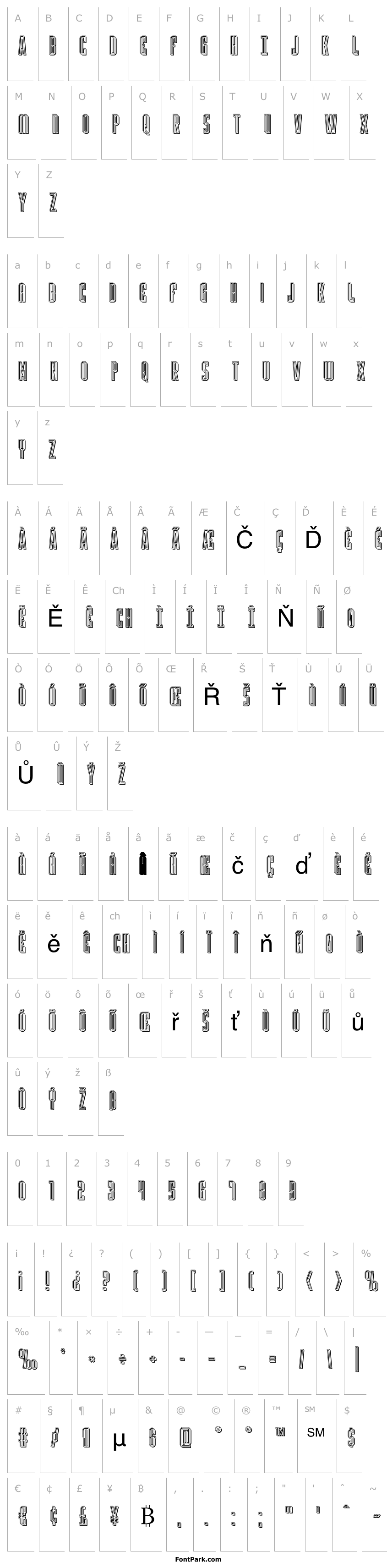 Overview Y-Files Engraved