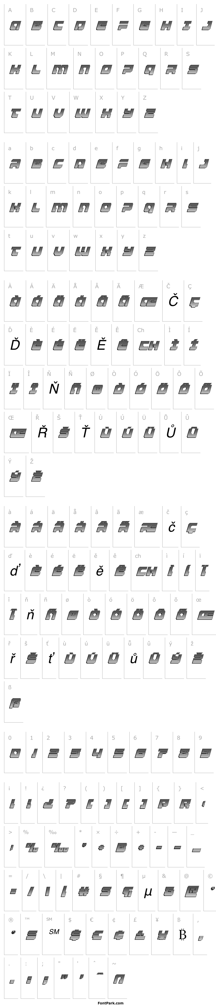 Overview Yamagachi 2050 Chrome Italic