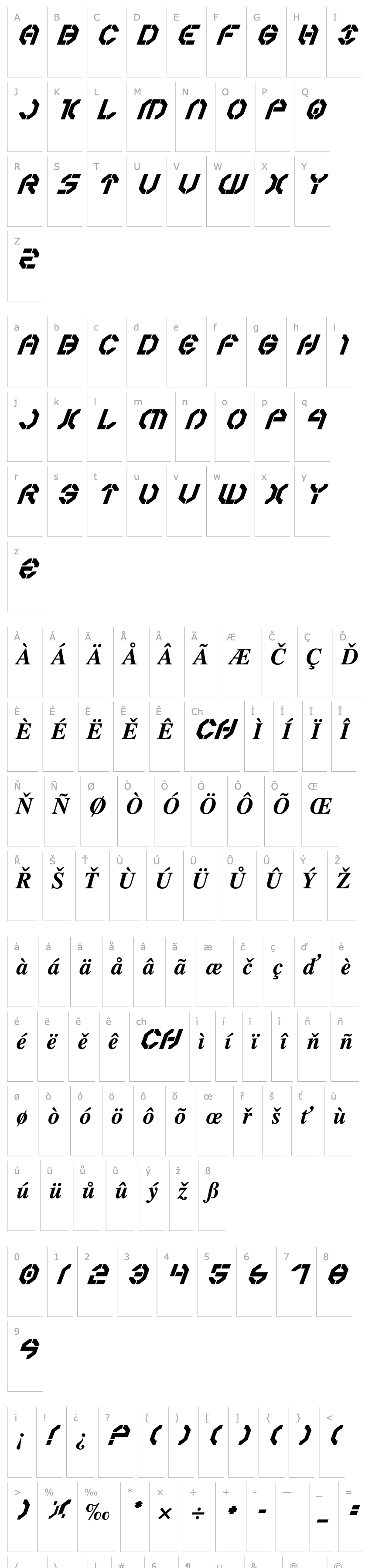 Overview Year 3000Bold Italic