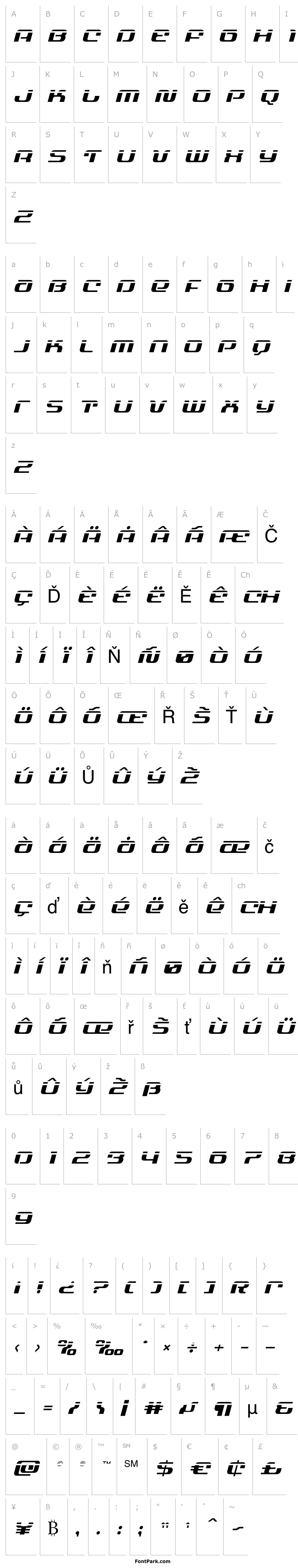 Přehled Yeoman Jack Laser Italic