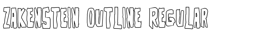 Preview Zakenstein Outline Regular