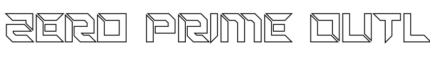 Preview Zero Prime Outline