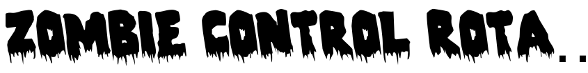 Preview Zombie Control Rotated