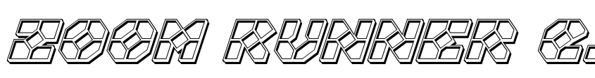 Preview Zoom Runner Engraved Italic