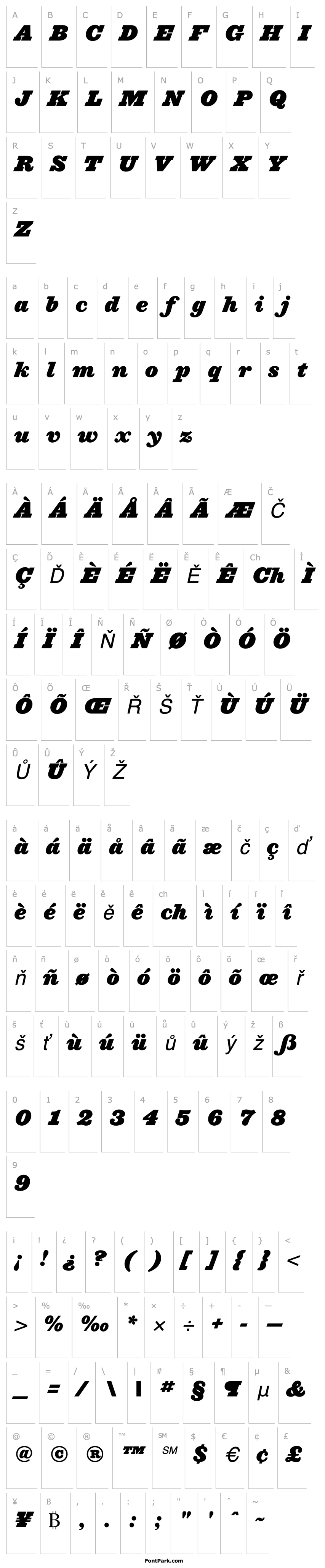 Overview Ziggurat-HTF-Black-Italic