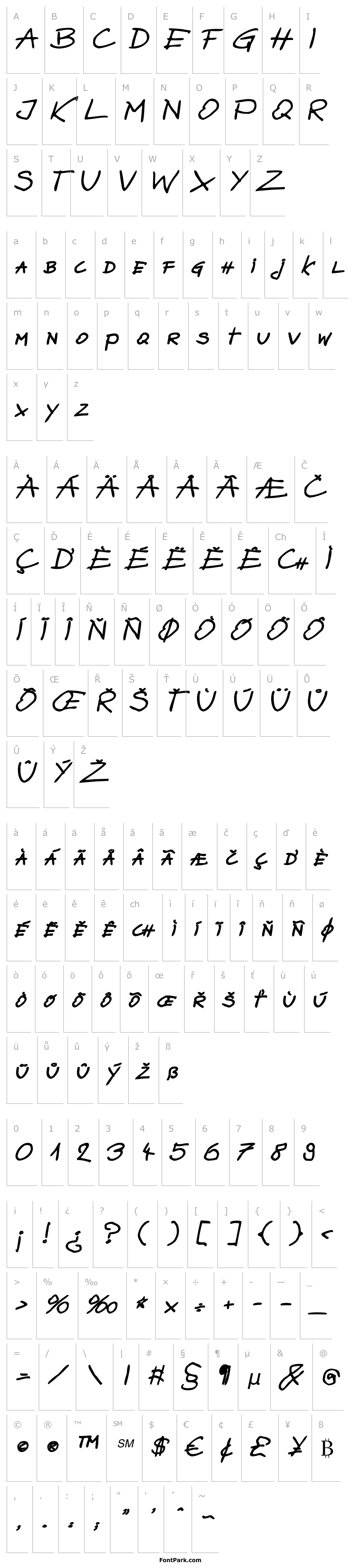 Overview zai Bazgroly Bold Italic Bold Italic
