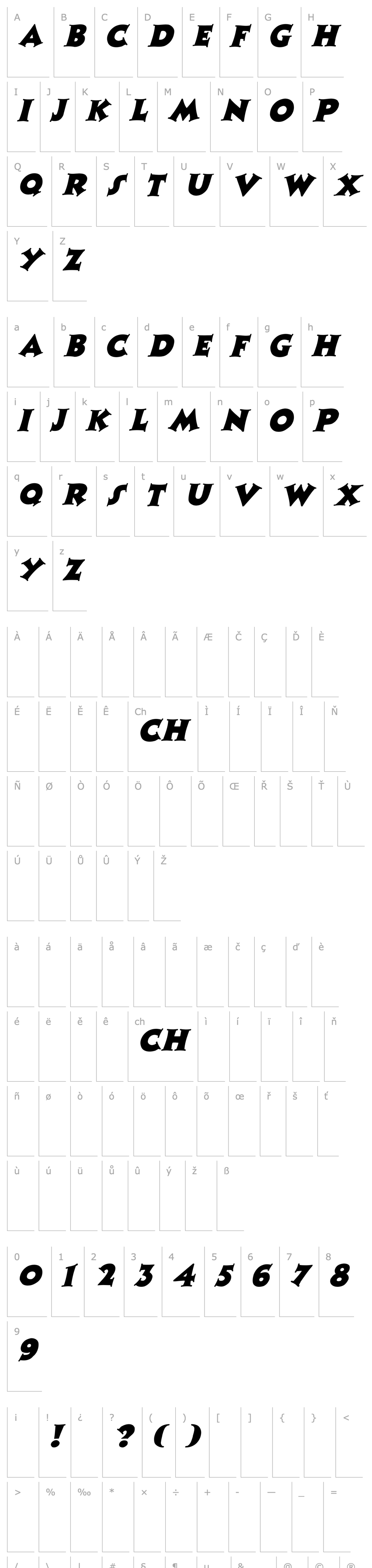 Overview Zaleski Italic