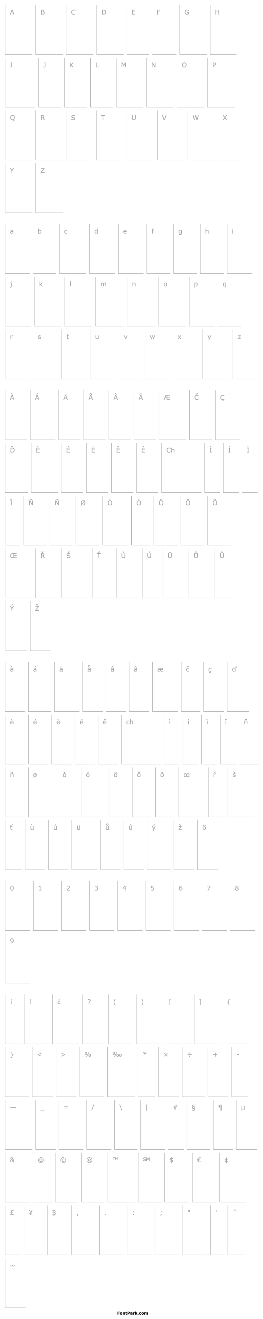 Overview Zapf Dingbats 300*