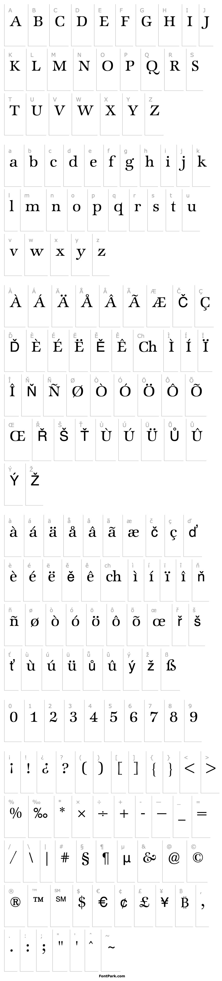 Overview ZapfInternationalBQ-Medium